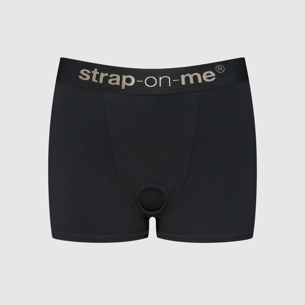 Шорти з фіксацією ділдо Strap-On-Me Harness Lingerie Allure - S - Black