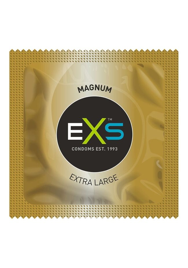 Набір презервативів латексних EXS Magnum LARGE великого розміру (ціна за 10 шт.)