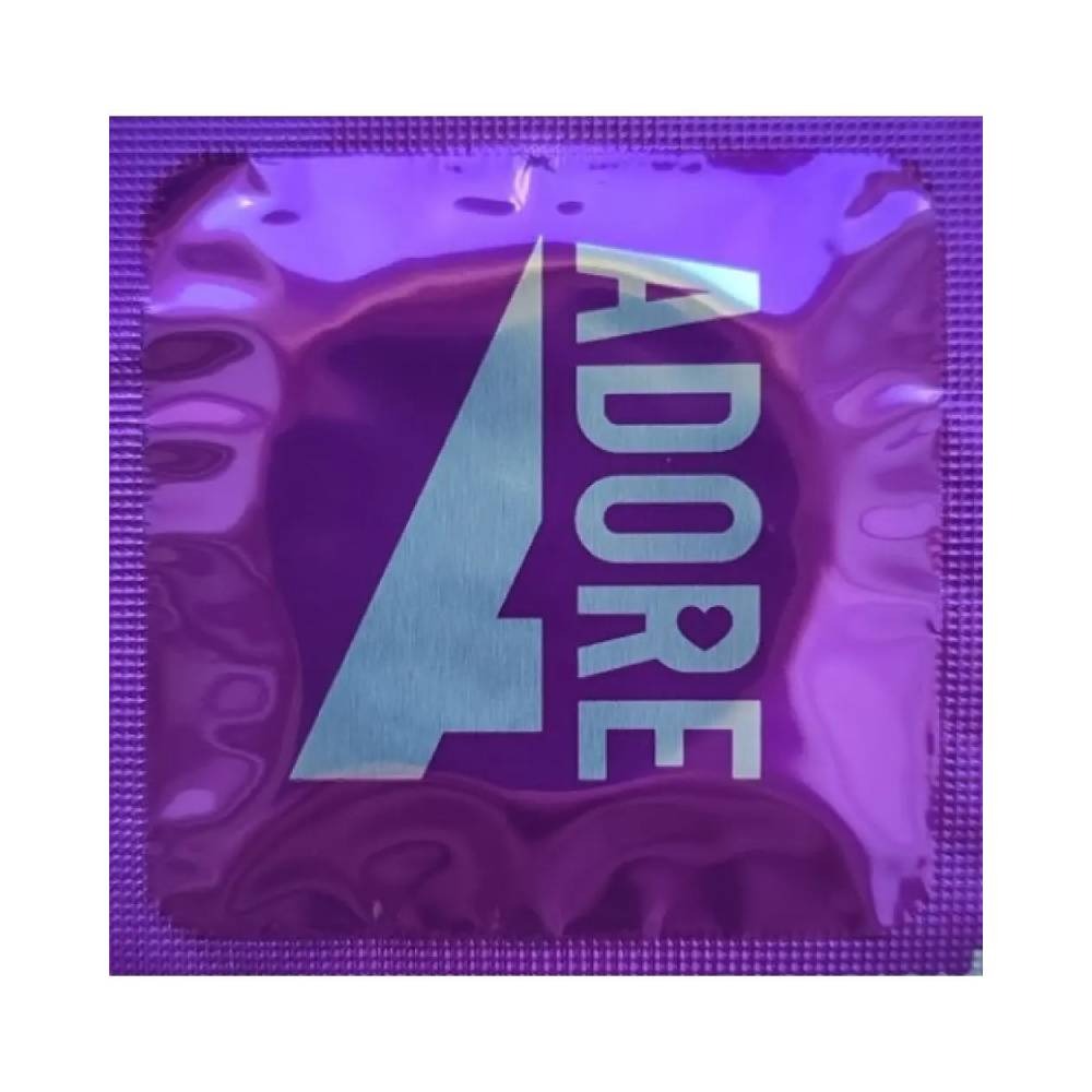 Презерватив суперміцний Pasante Adore Ribbed Pleasure 52 мм (ціна за 1 шт.)