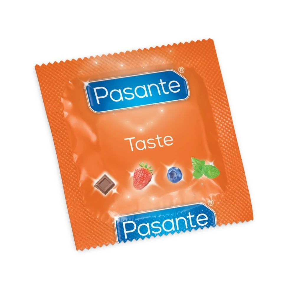 Оральні презервативи з різними смаками Pasante Flavours Taste латексні
