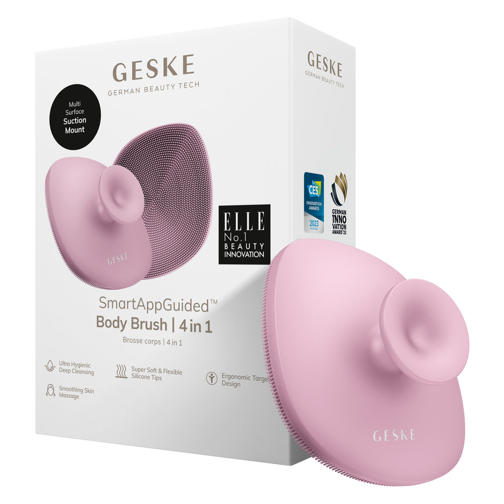 Щітка для тіла GESKE Body Brush 4в1 pink