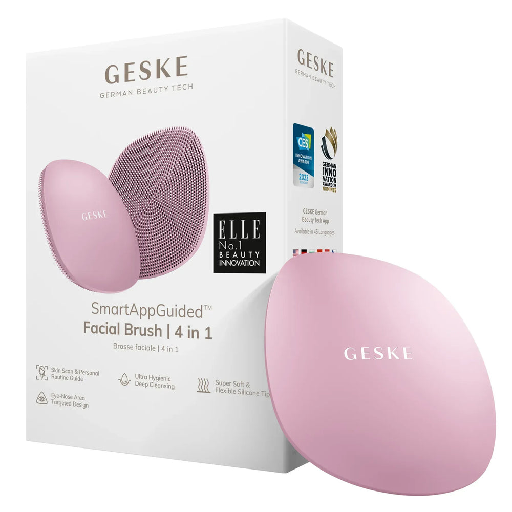 Щітка для обличчя GESKE Facial Brush 4в1 pink