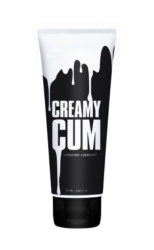 Лубрикант, який імітує сперму Creamy Cum на гібридній основі з олією звіробою