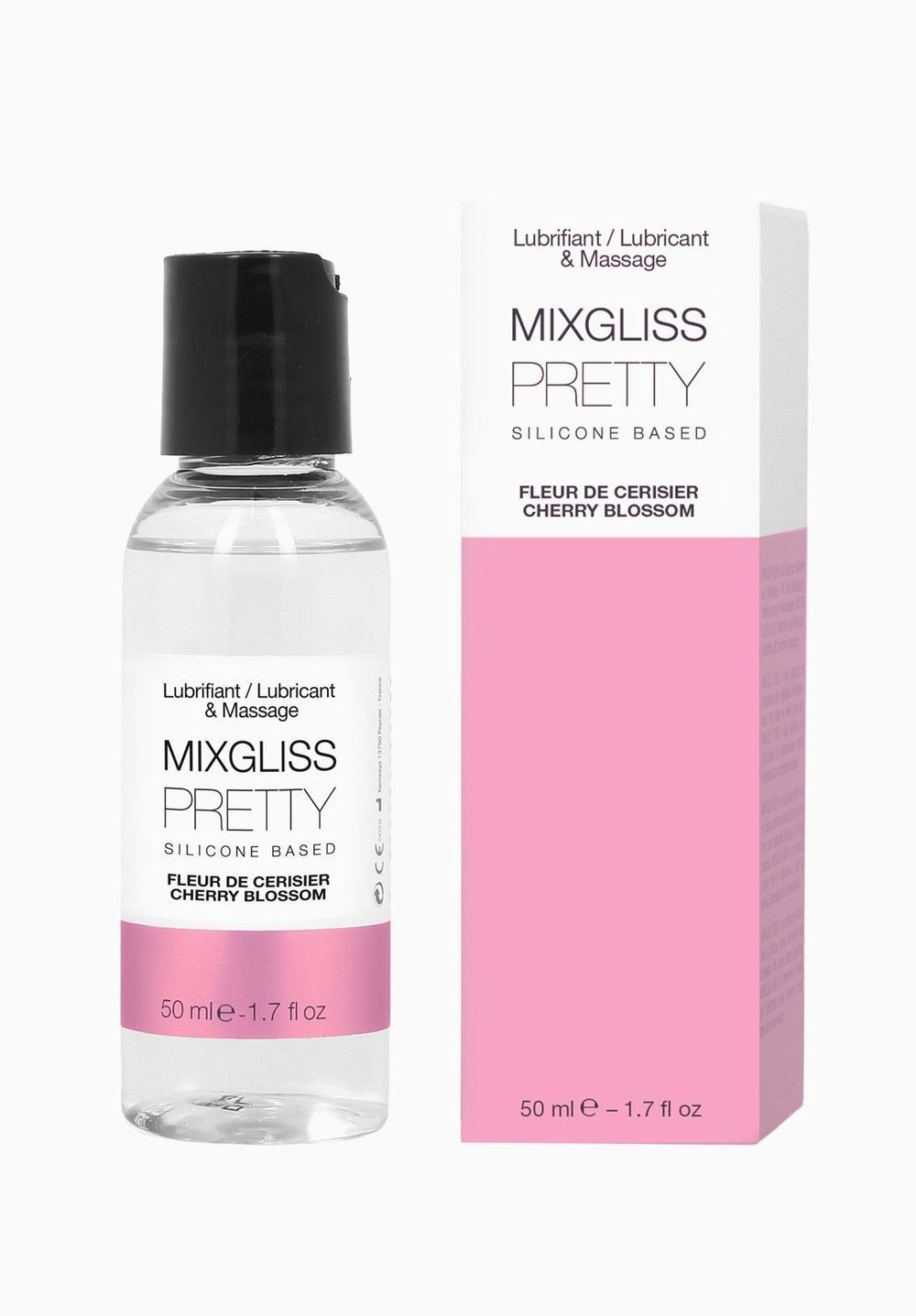 Лубрикант на силіконовій основі MixGliss PRETTY - FLEUR CERISIER з ароматом квіток вишні