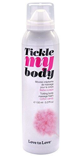 Масажна піна Love To Love TICKLE MY BODY Cotton candy зволожувальна
