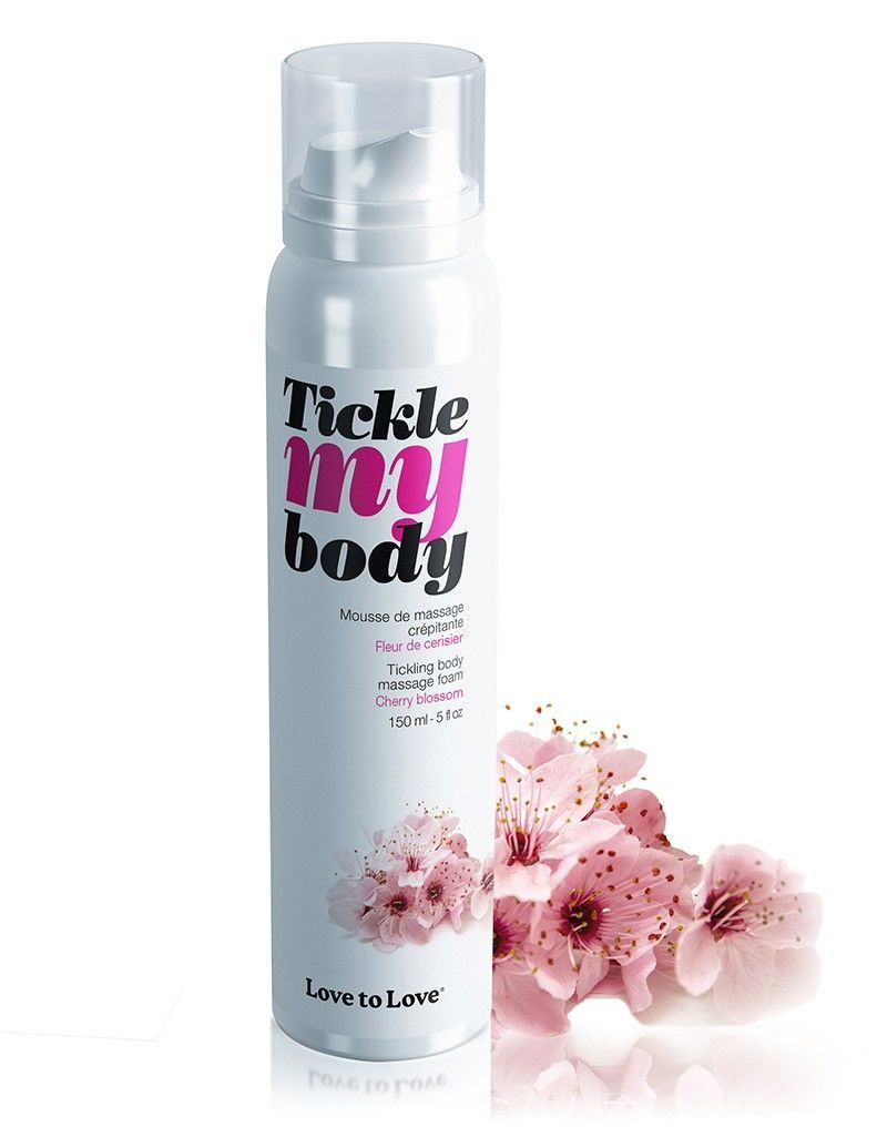 Масажна піна Love To Love TICKLE MY BODY Cherry Blossom зволожувальна