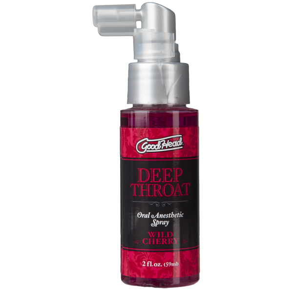 Спрей для мінету Doc Johnson GoodHead DeepThroat Spray - Wild Cherry для глибокого мінету