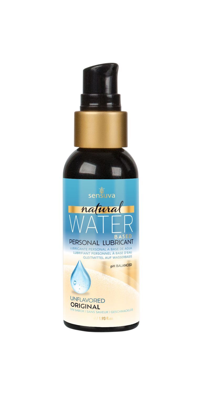Лубрикант на водній основі Sensuva Natural Water-Based, без гліцерину та парабенів