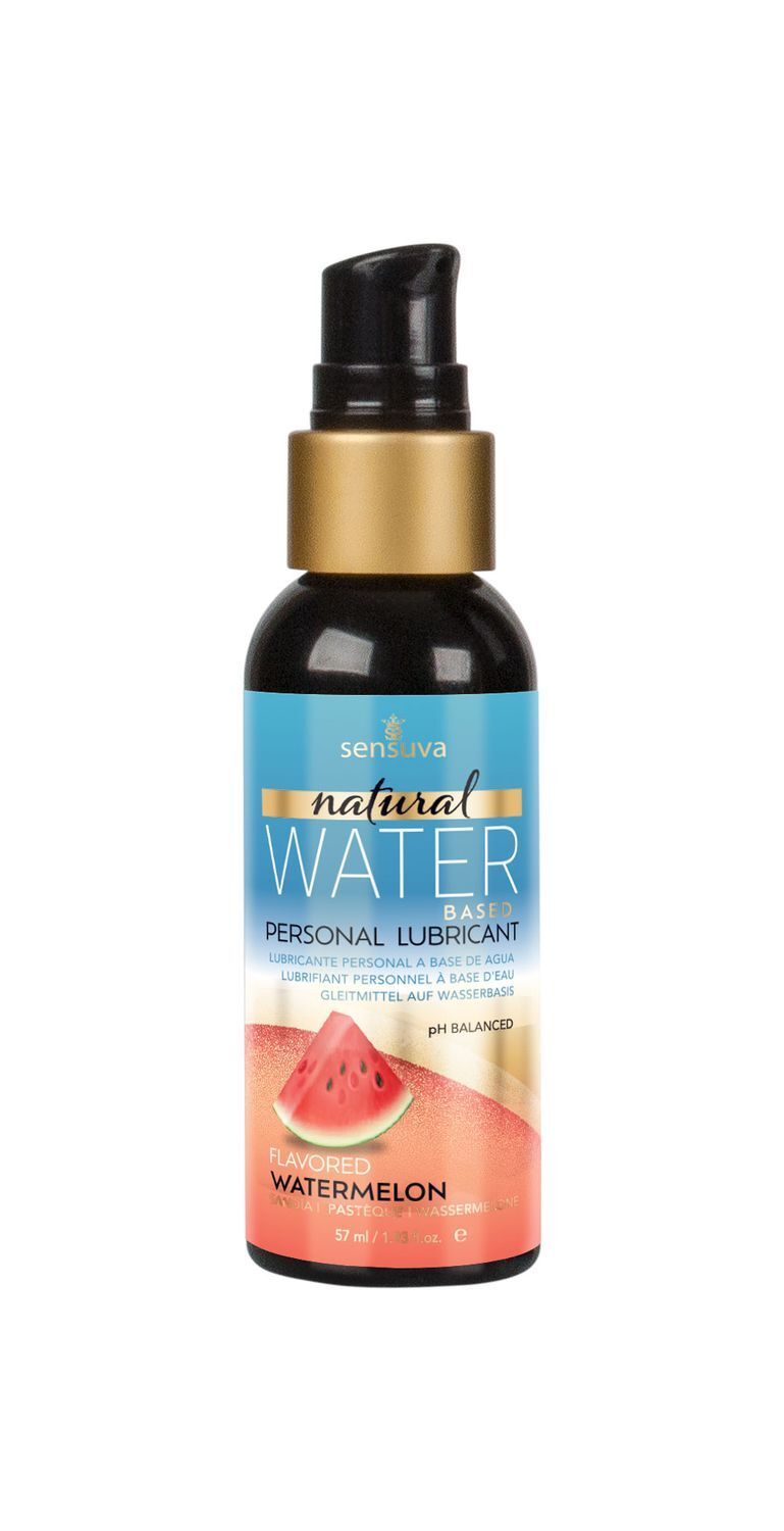 Змазка на водній основі Sensuva Natural Water-Based Watermelon без гліцерину та парабенів