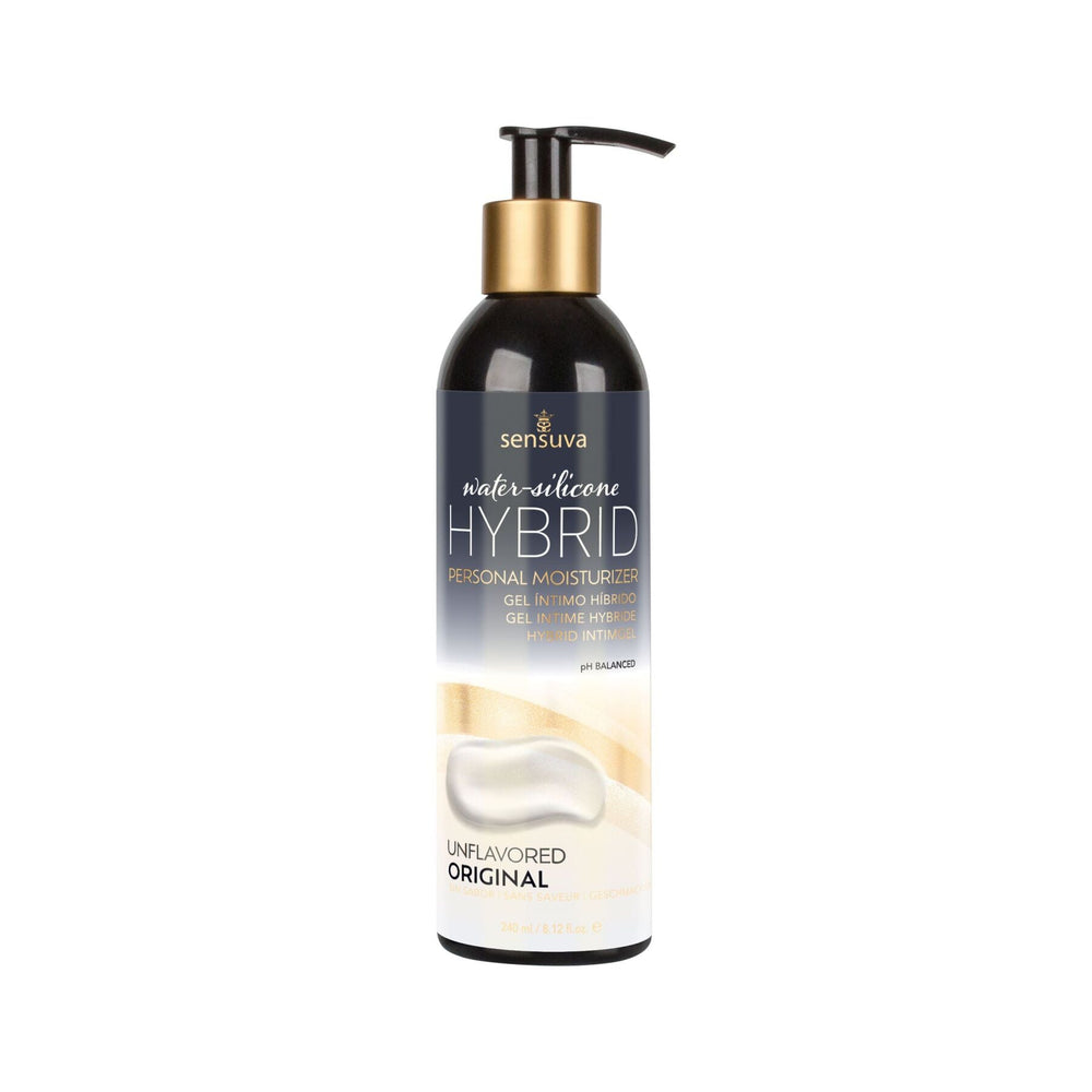 Змазка водно-силіконова Sensuva Hybrid Formula (240 мл) без цукру, мож — інтим товари DicKing Shop