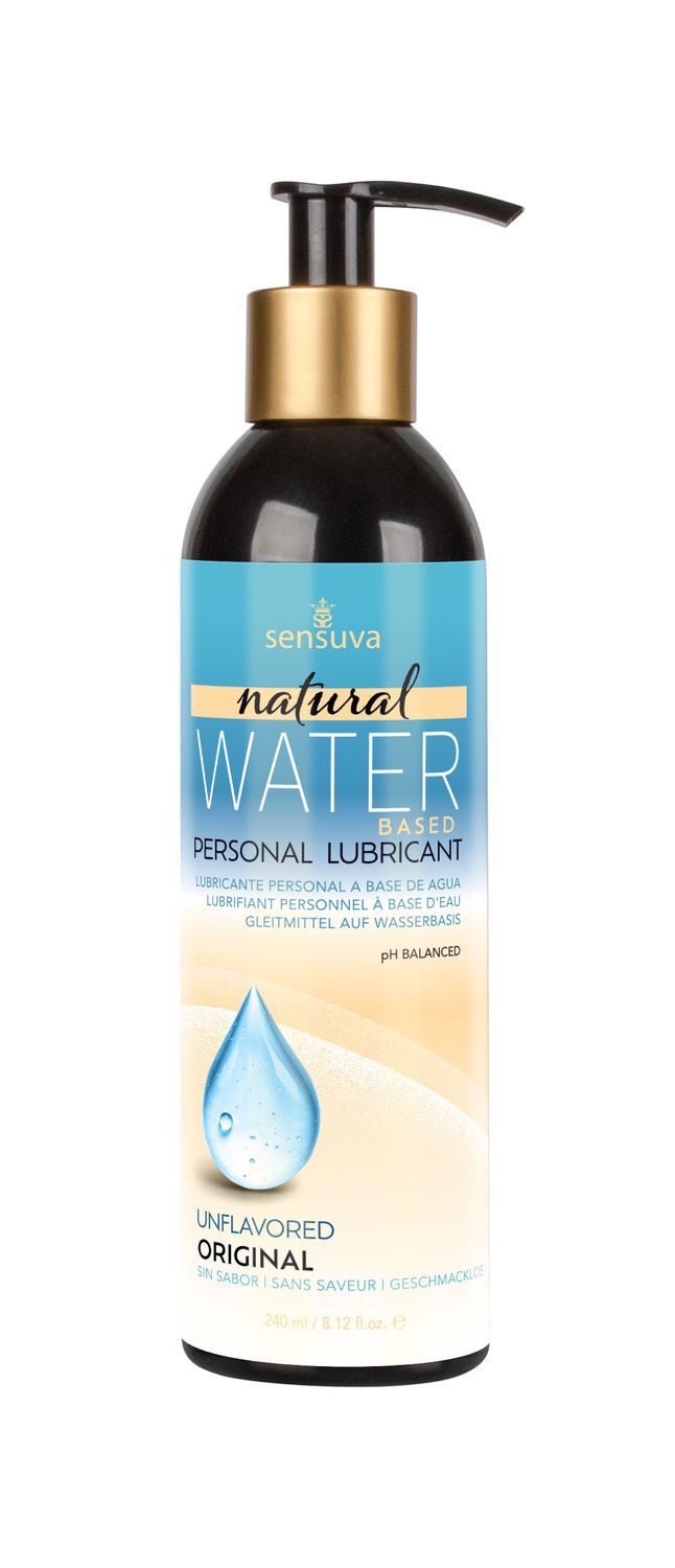 Лубрикант на водній основі Sensuva - Natural Water-Based, без гліцерину та парабенів