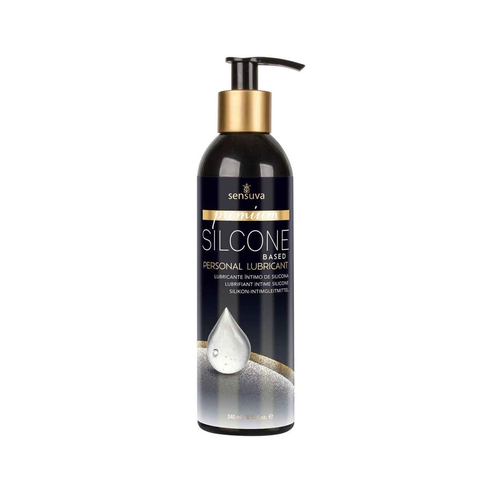 Силіконова змазка Sensuva Premium Silicone (240 мл), без гліцерину, парабенів і ментолу