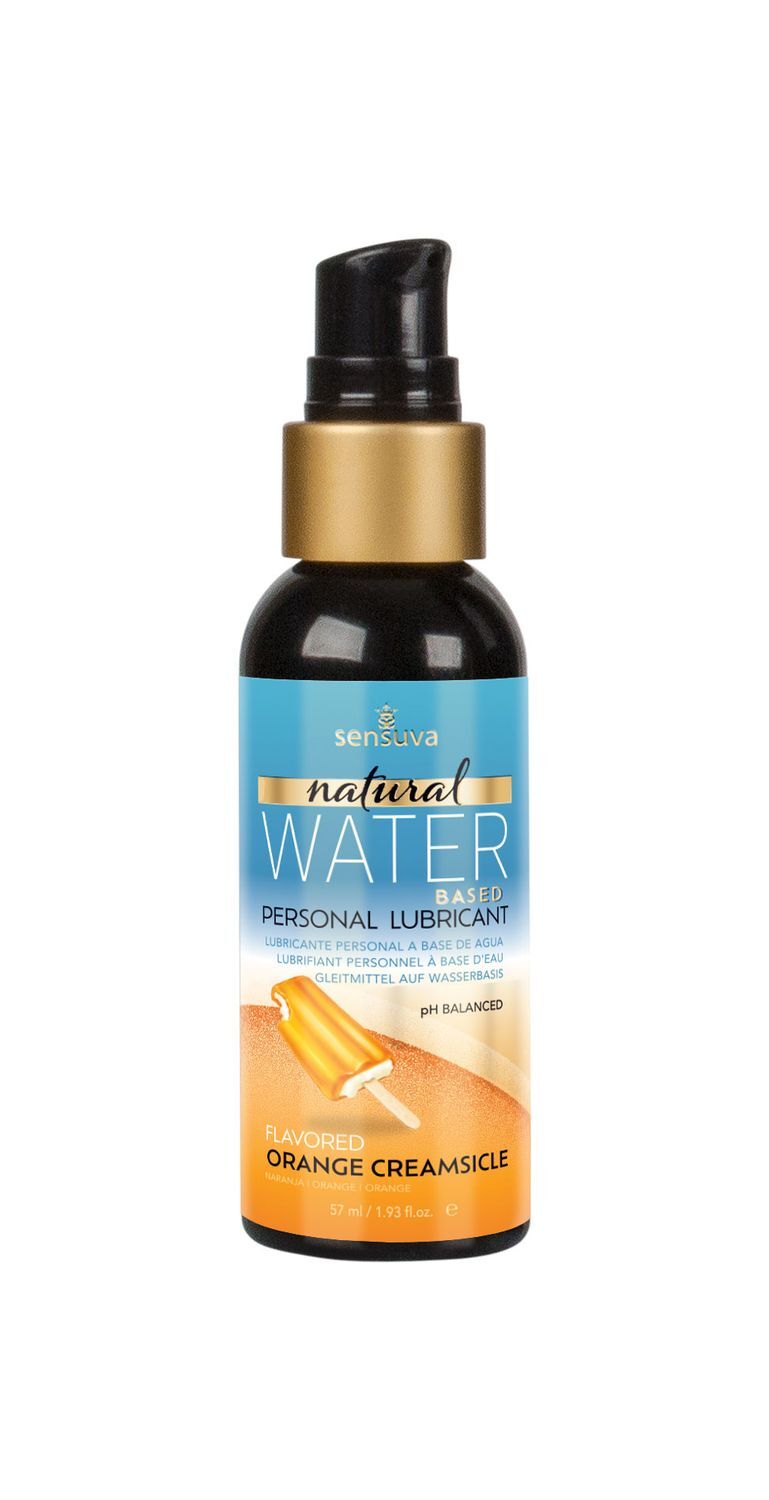 Змазка на водній основі Sensuva Natural WaterBased Orange Creamsicle без гліцерину і парабенів