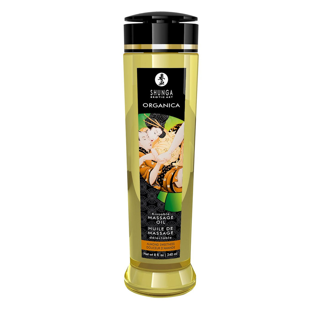 Органічна масажна олія Shunga ORGANICA – Almond Sweetness з вітаміном Е