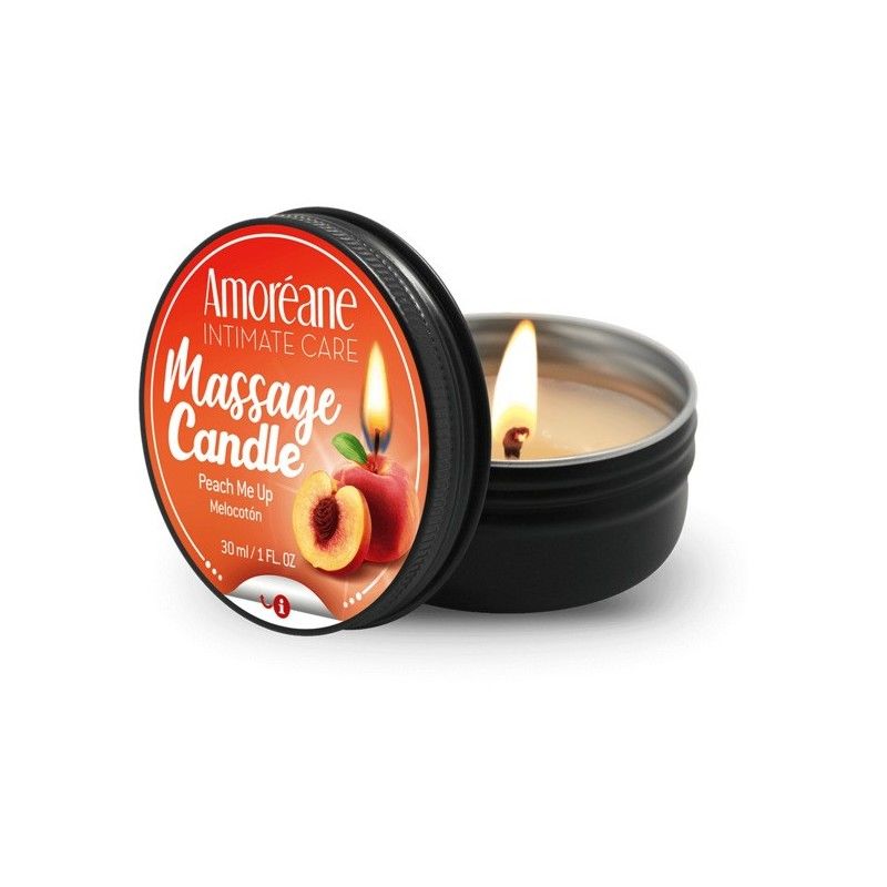 Масажна свічка "Спокусливий персик" Amoreane Peach Me Up