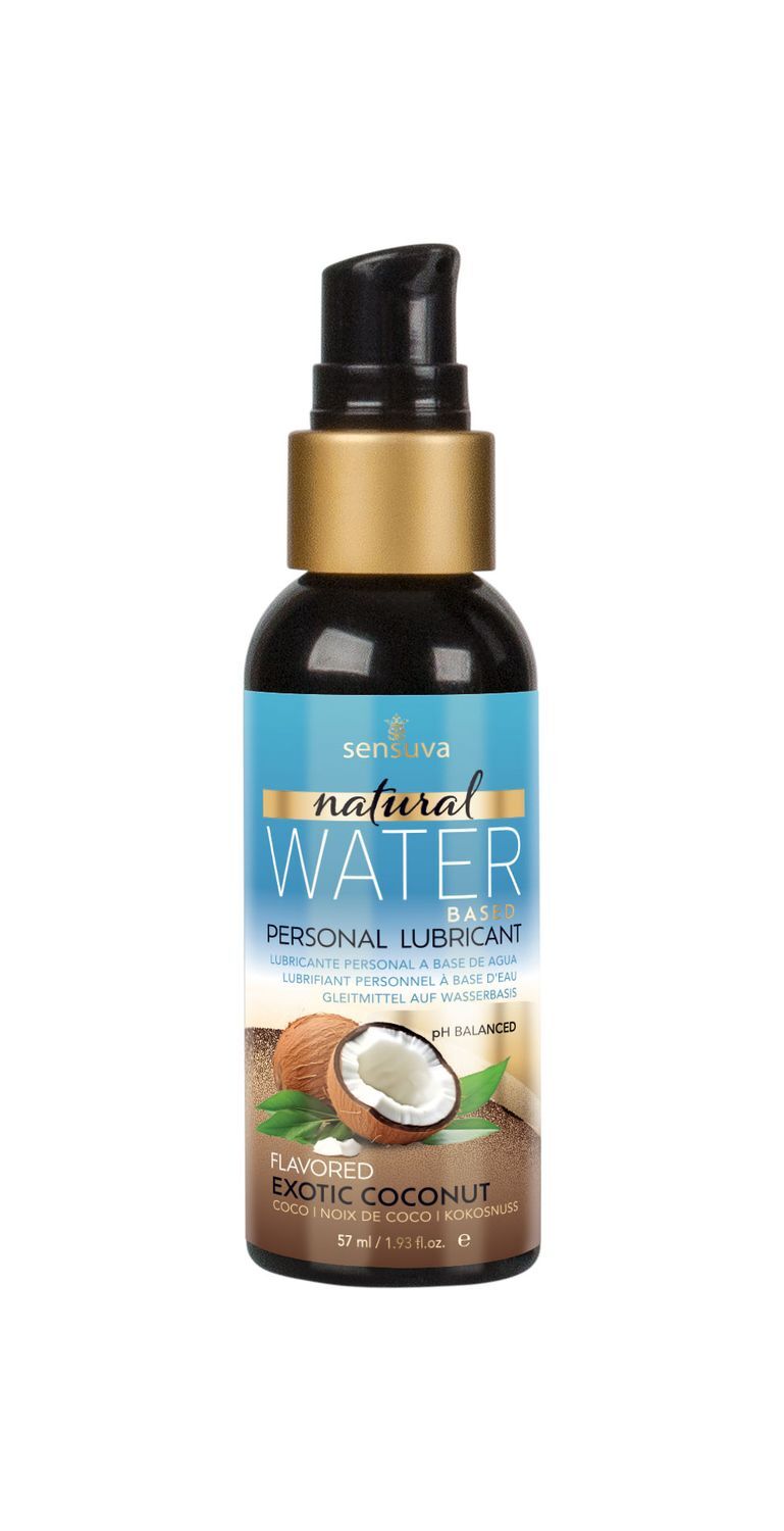 Змазка на водній основі Sensuva Natural Water-Based Exotic Coconut без гліцерину та парабенів