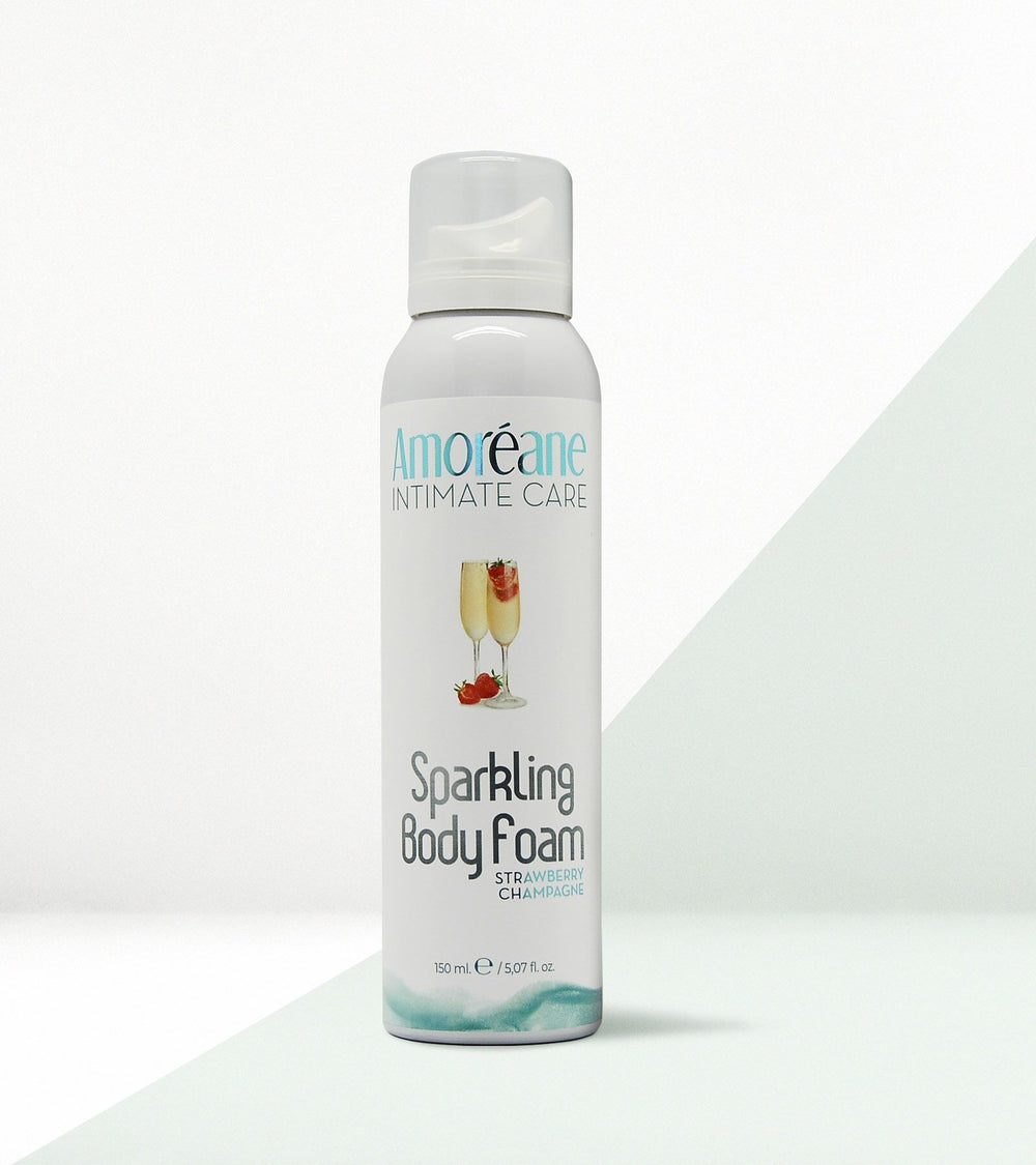 Масажна піна Amoreane Sparkling Body Foam Strawberry Champagne