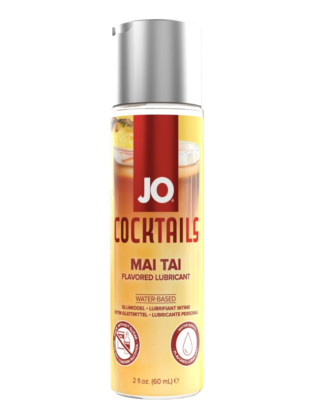 Лубрикант на водній основі JO Cocktails — Mai Tai без цукру, рослинний гліцерин