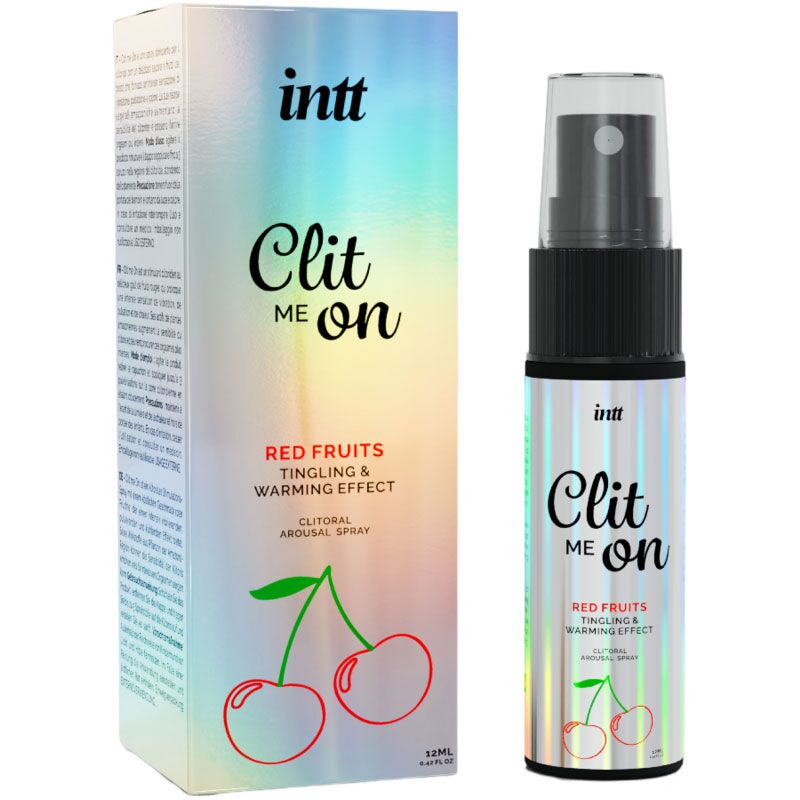 Збуджувальний спрей для клітора Intt Clit Me On Red Fruits Warming Effect зігріваючий ефект