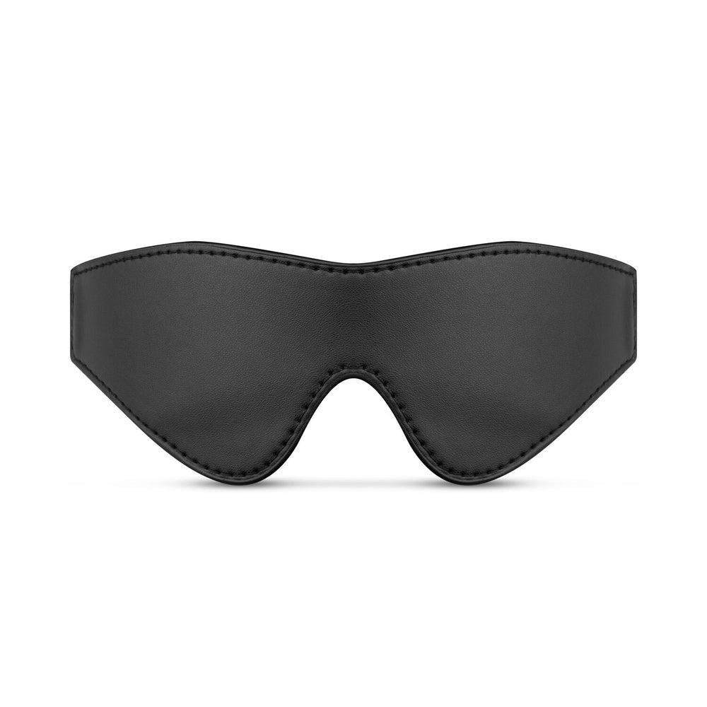 Маска Bedroom Fantasies: Faux Leather Blindfold, чорна