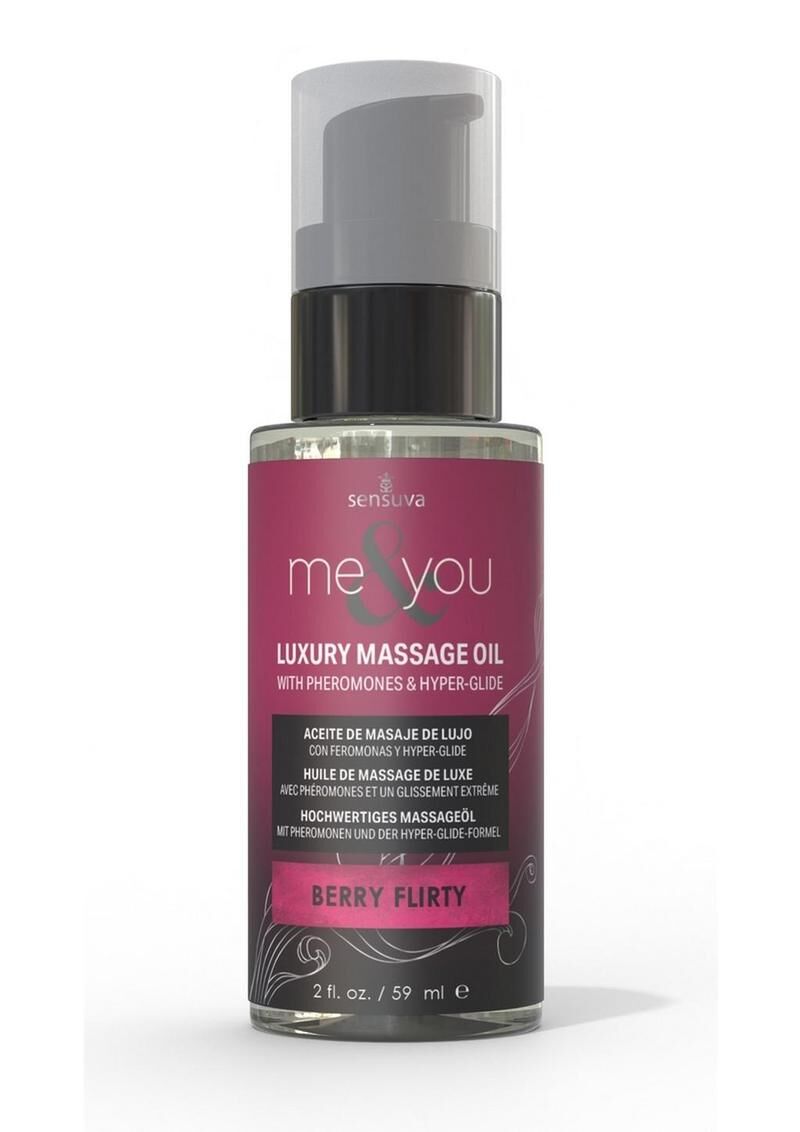 Масажна олія Sensuva Me&You - Berry Flirty (Wild Berries)