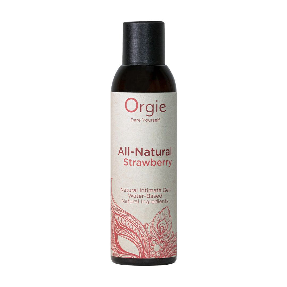 Лубрикант на водній основі Orgie All Natural Strawberry,, зі смаком та ароматом полуниці