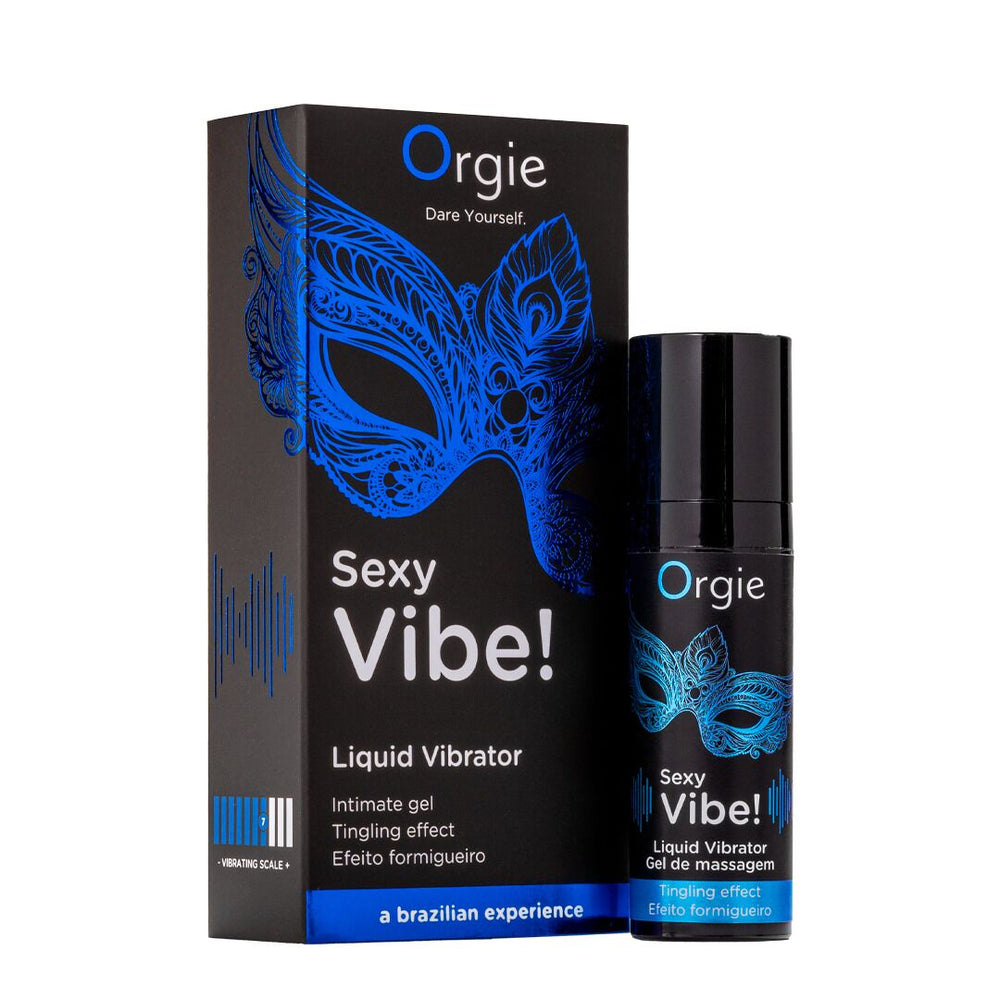 Рідкий вібратор Orgie Sexy Vibe! Liquid Vibrator,, з ефектом мурашок