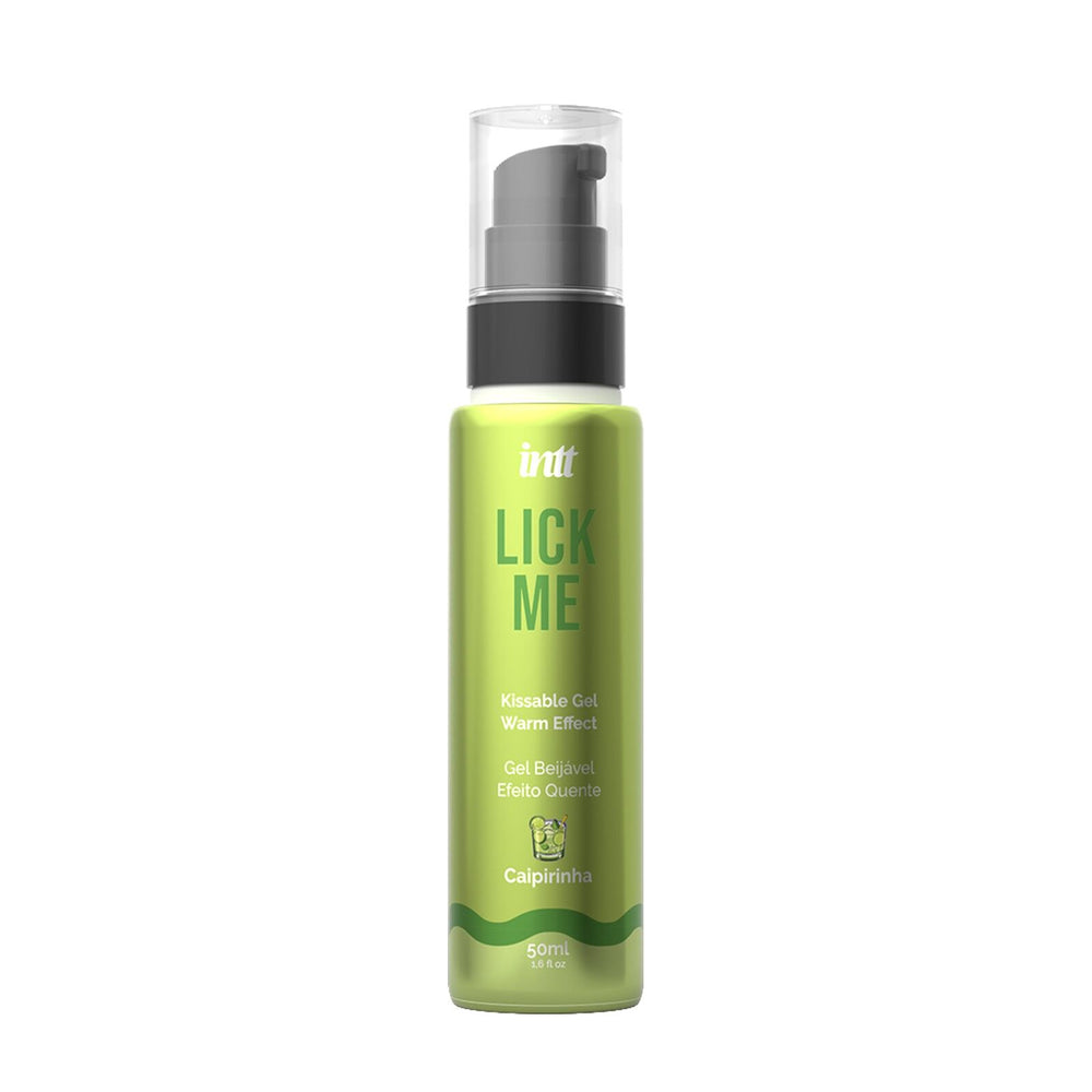 Гель для оральних ласк із зігрівальним ефектом INTT Lick Me Kissable Gel Caipirinha, без цукру