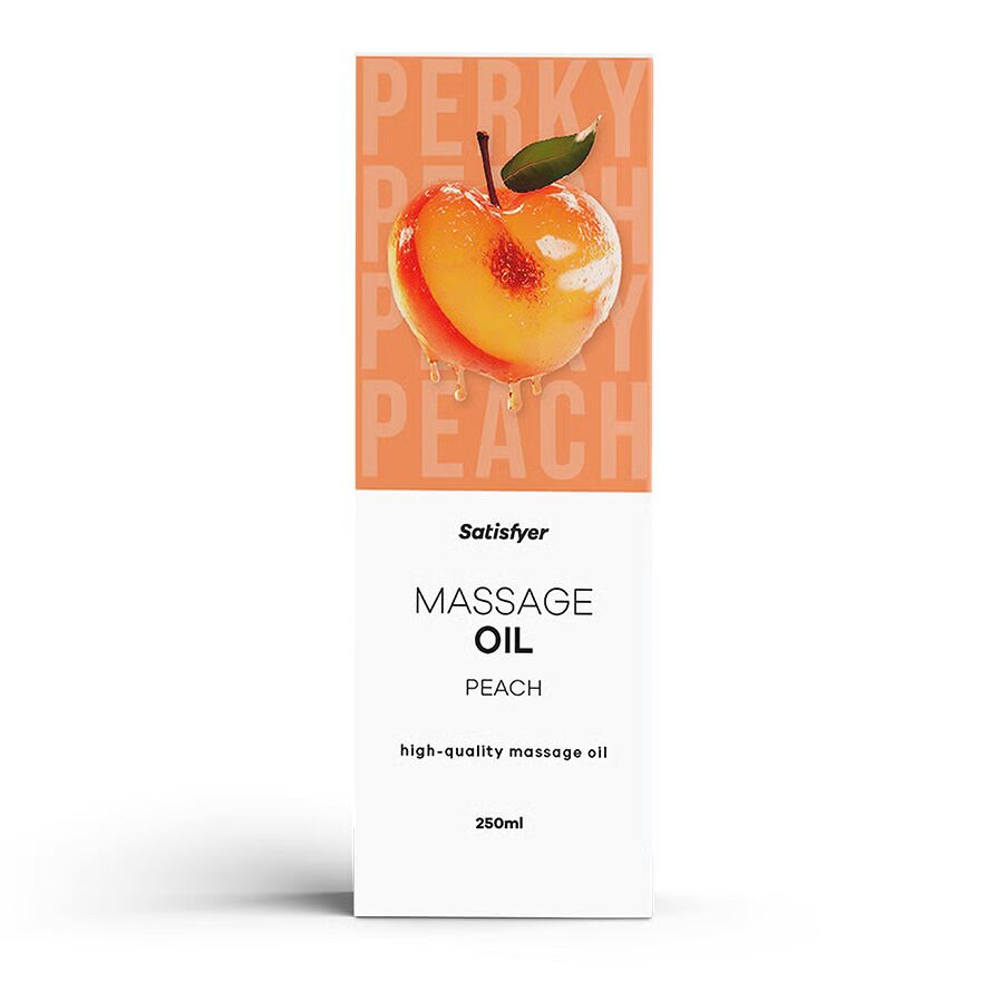 Масажна олія Satisfyer Massage Oil Peach