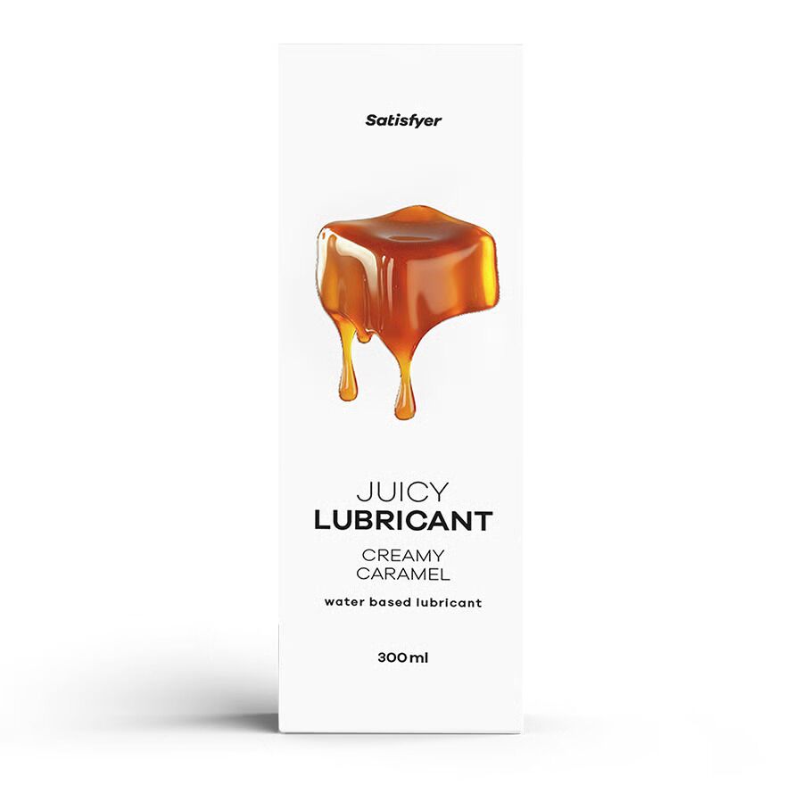 Лубрикант на водній основі Satisfyer Juicy Lubricant Creamy Caramel water based