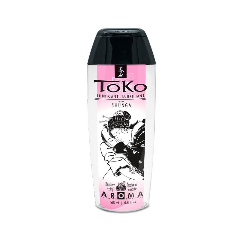 Лубрикант на водній основі Shunga Toko AROMA – Raspberry, не містить цукру