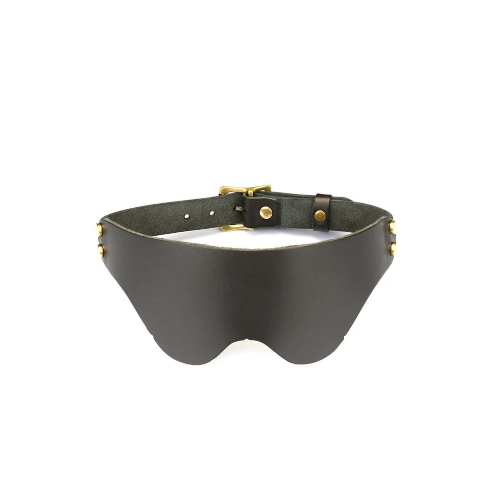 Шкіряна маска на очі Liebe Seele Samurai Blindfold