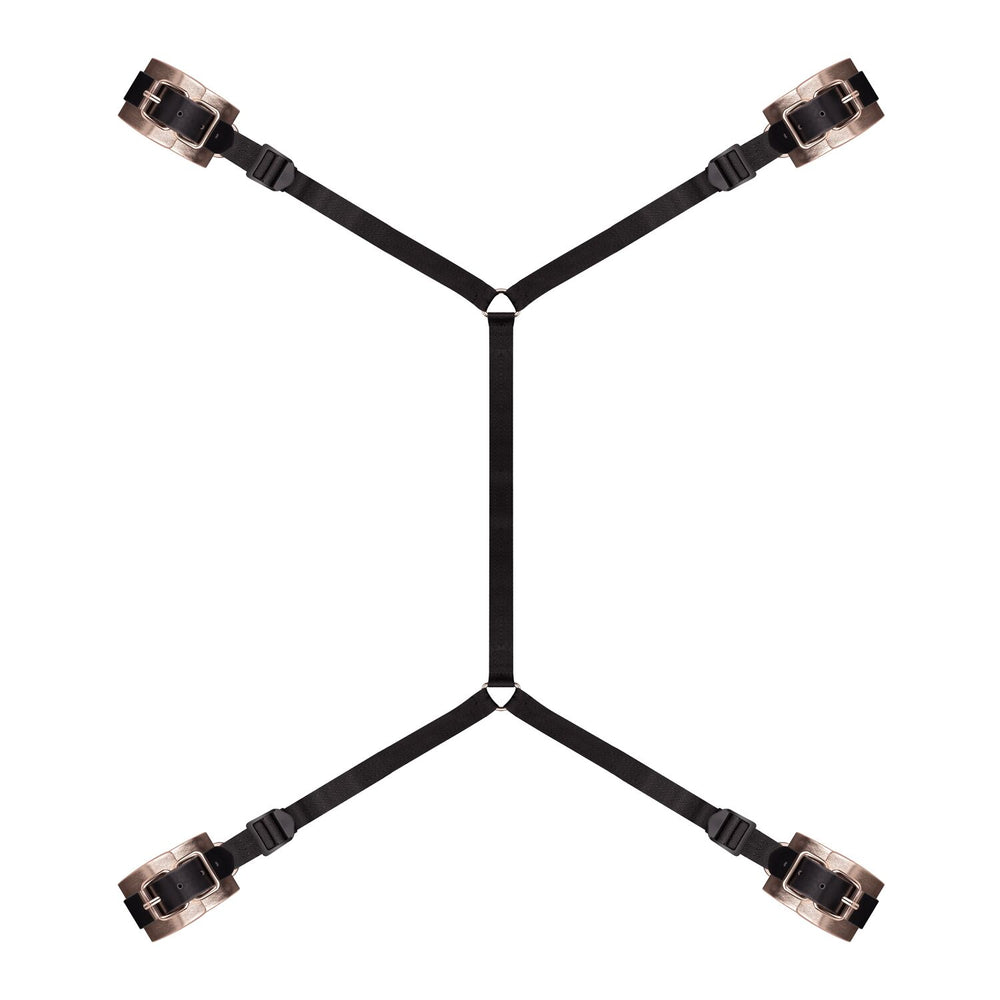Фіксатор рук і ніг для ліжка Rosy Gold - Under-Mattress Restraint Set