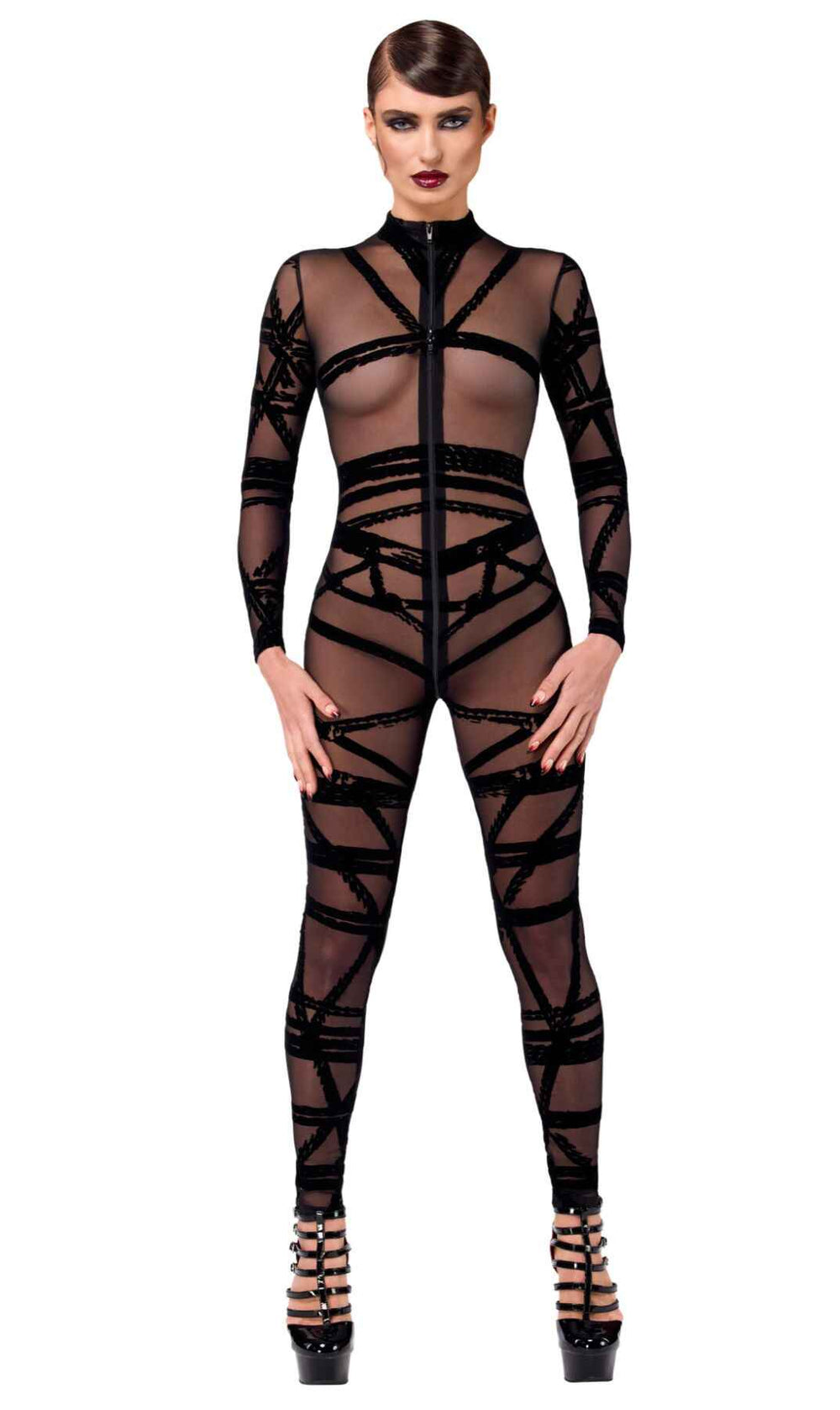 Комбінезон Noir Handmade F357 Bondesque Catsuit 3XL
