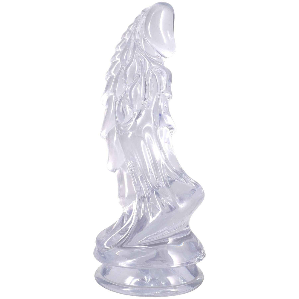 Фентезійний фалоімітатор Doc Johnson Crystal Jellies - Invader Dong 8.5 Inch - Clear