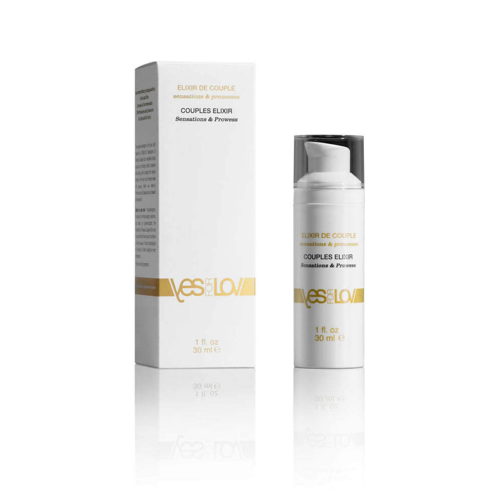 Еліксир для пар YESforLOV COUPLES ELIXIR 30 мл, ефект «тепло-холод», натуральний склад