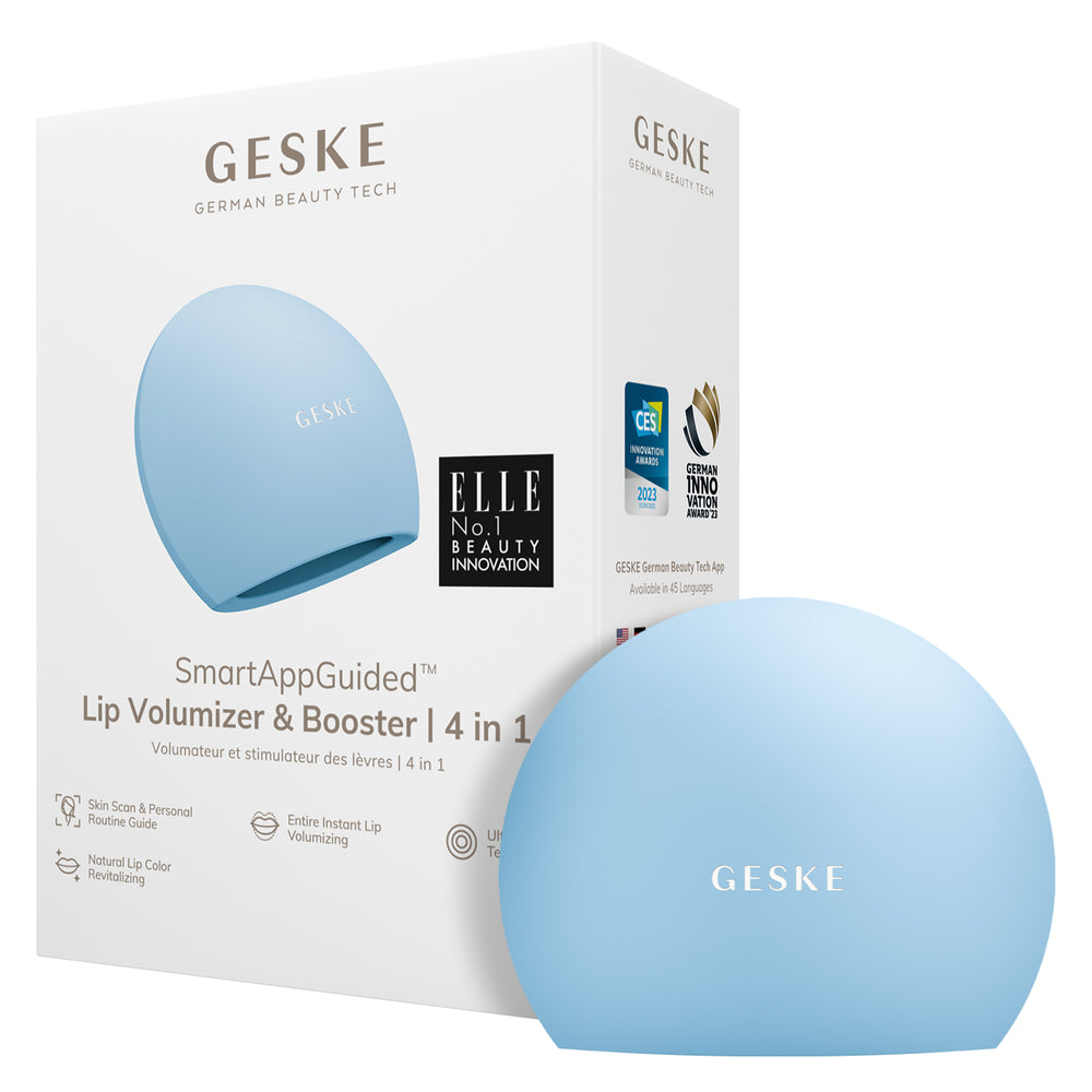 Пристрій для збільшення об?єму губ GESKE Lip Volumizer&Booster 4в1 Big aquamarine