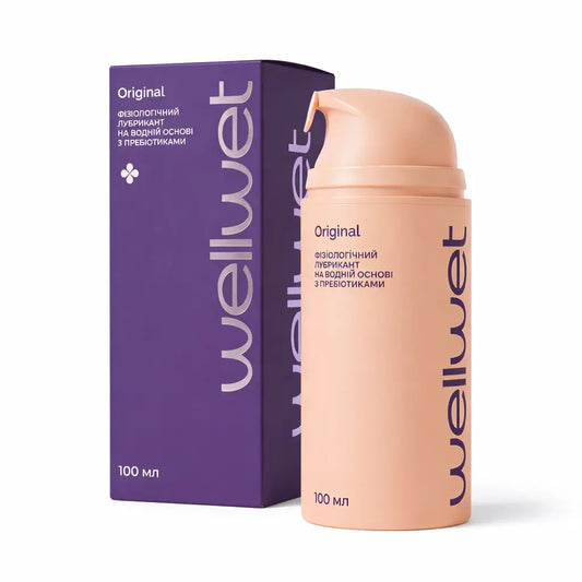Фізіологічний лубрикант на водній основі WellWet 100 ml WellWet