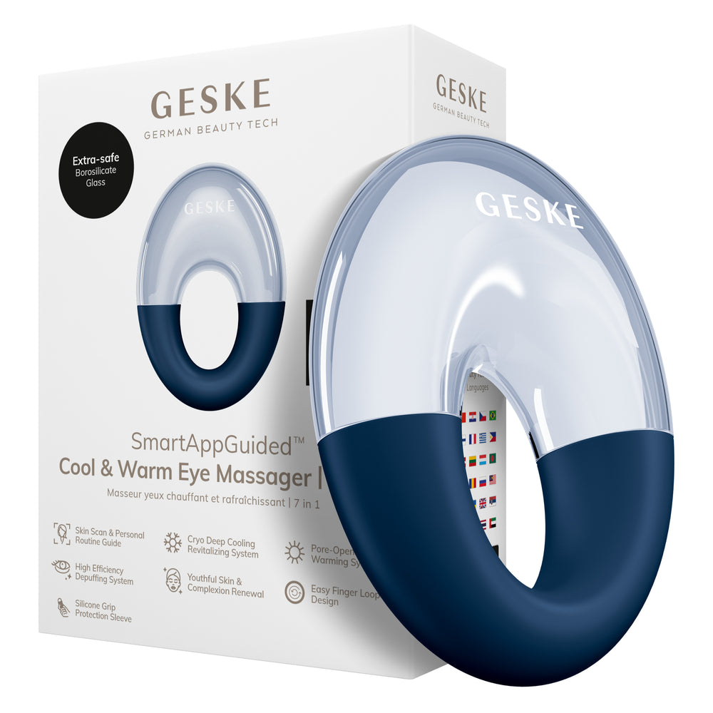 Масажер для очей GESKE Cool&Warm Eye Massager 7в1 midnight