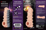 Насадка на член Kokos Nude Sleeve NS 006 S