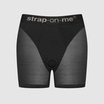 Шорти з фіксацією ділдо Strap-On-Me Harness Lingerie Halo - M - Black