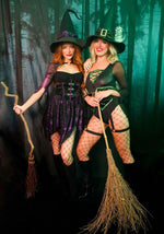 Костюм відьми Leg Avenue Mystical Witch M, сукня, капелюх