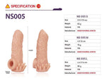 Насадка на член Kokos Nude Sleeve NS 005 S