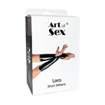 Вінілові мітенки Art of Sex - Lora короткі, размер S