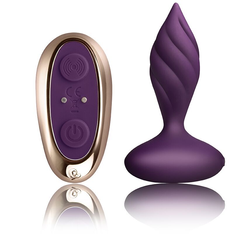 Анальна вібропробка Rocks Off Petite Sensations – Desire Purple (м'ята упаковка)