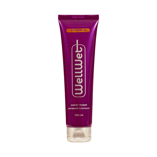 Оральний лубрикант зі смаком “Strawberry” WellWet 100 ml WellWet
