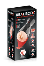 Мастурбатор-вагіна Real Body — Real Sucking Pussy 2 (м'яте паковання!!!)