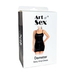 Лакована сукня Art of Sex - Demeter з ефектом голограми