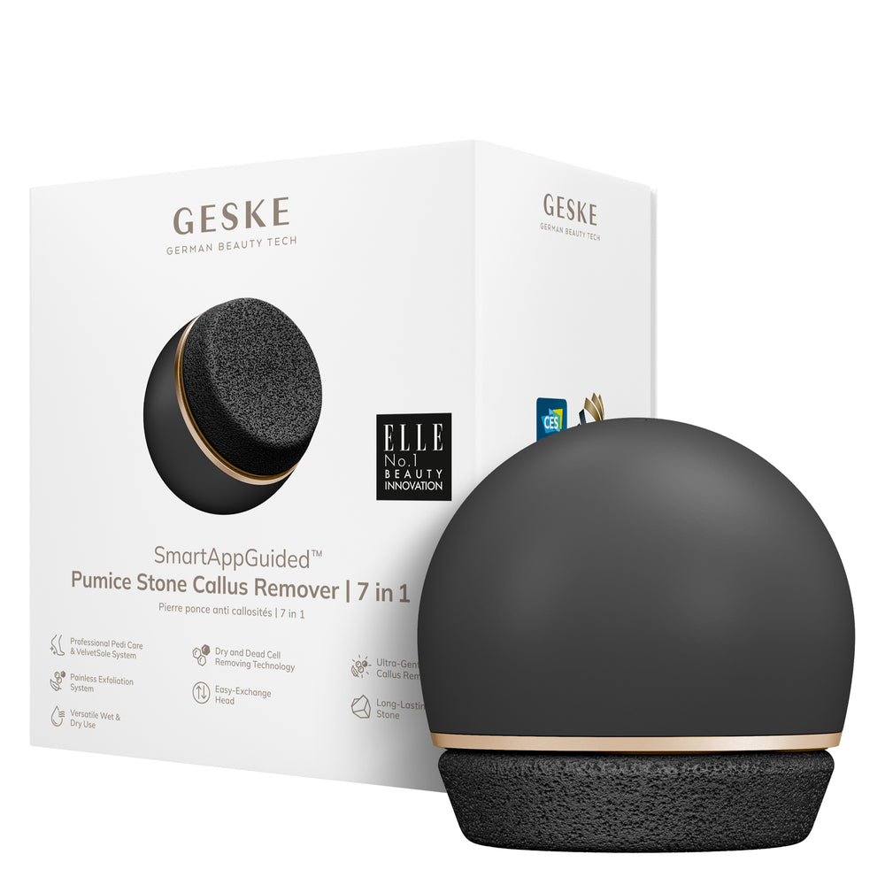 Набор для ухода за стопами GESKE Pumice Stone Callus Remover 7в1 gray