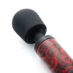 Вібромасажер DOXY Original ROSE PATTERN, дуже потужний, живлення 220В, пульсівні вібрації